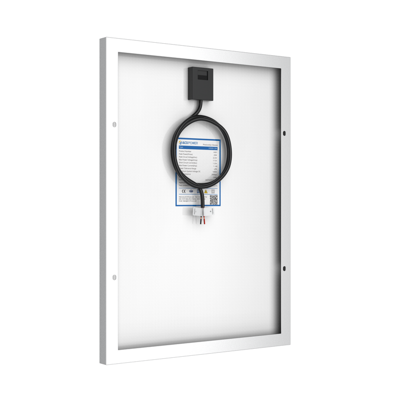 Load image into Gallery viewer, 20 Watt 12 Volt Monocrystalline Solar Panel
