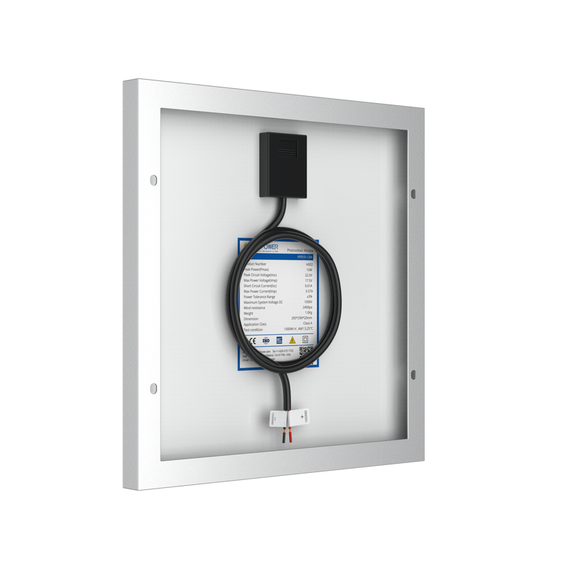 Load image into Gallery viewer, 10 Watt 12 Volt Monocrystalline Solar Panel
