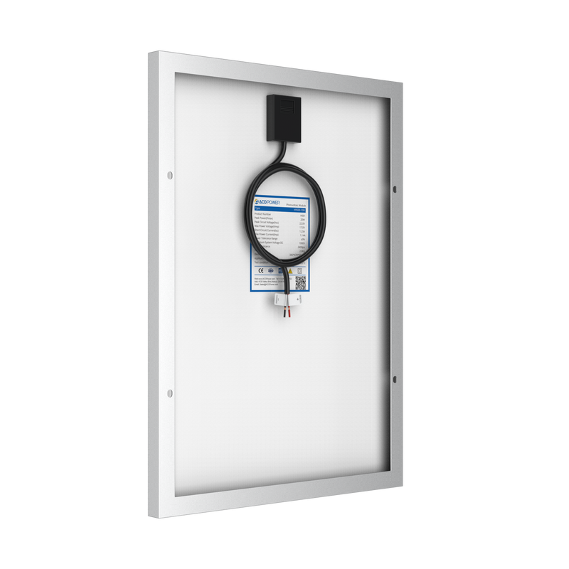 Load image into Gallery viewer, 20 Watt 12 Volt Monocrystalline Solar Panel
