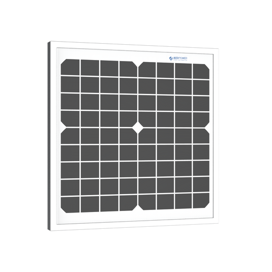 10 Watt 12 Volt Monocrystalline Solar Panel
