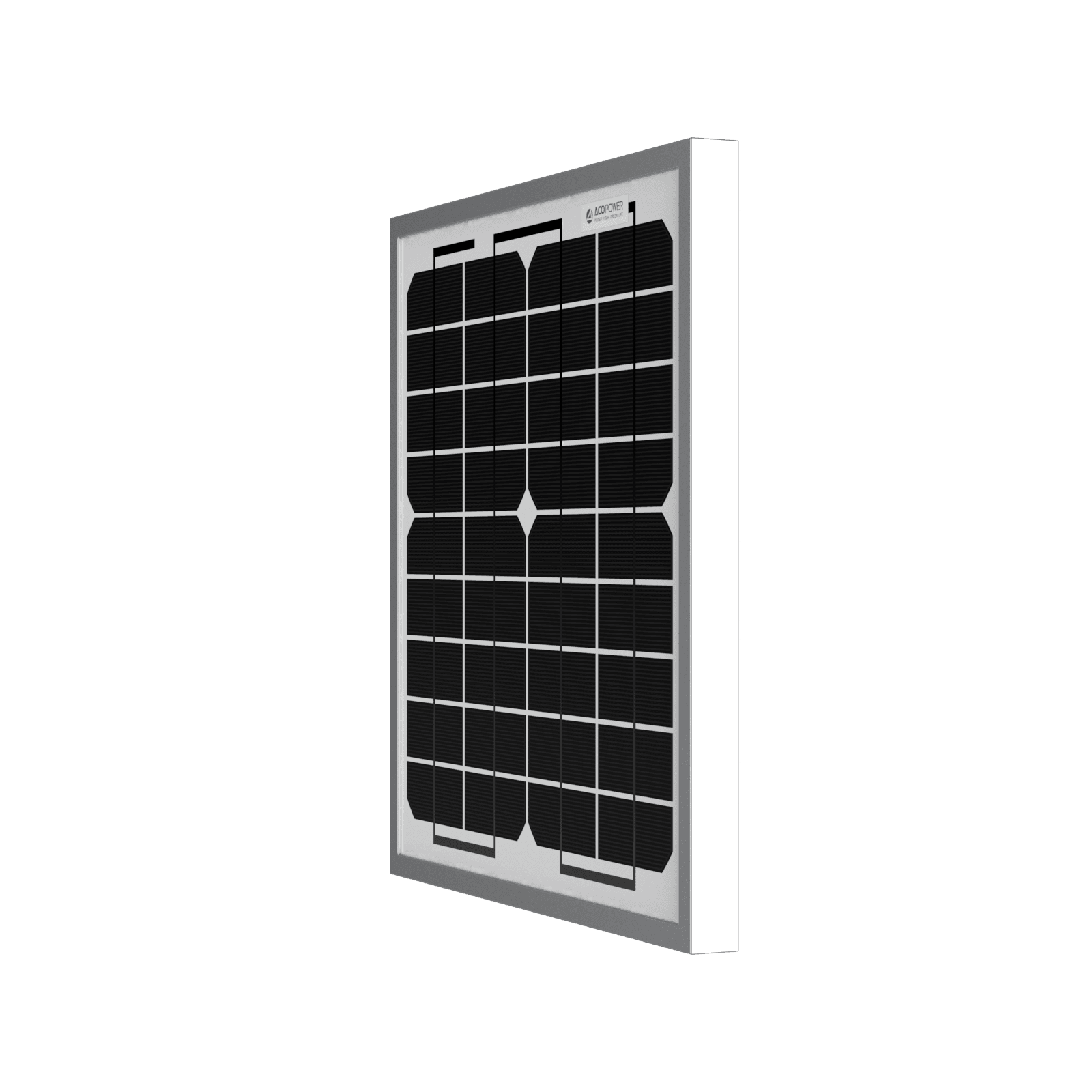10 Watt 12 Volt Monocrystalline Solar Panel - Skoutley Outdoors LLC