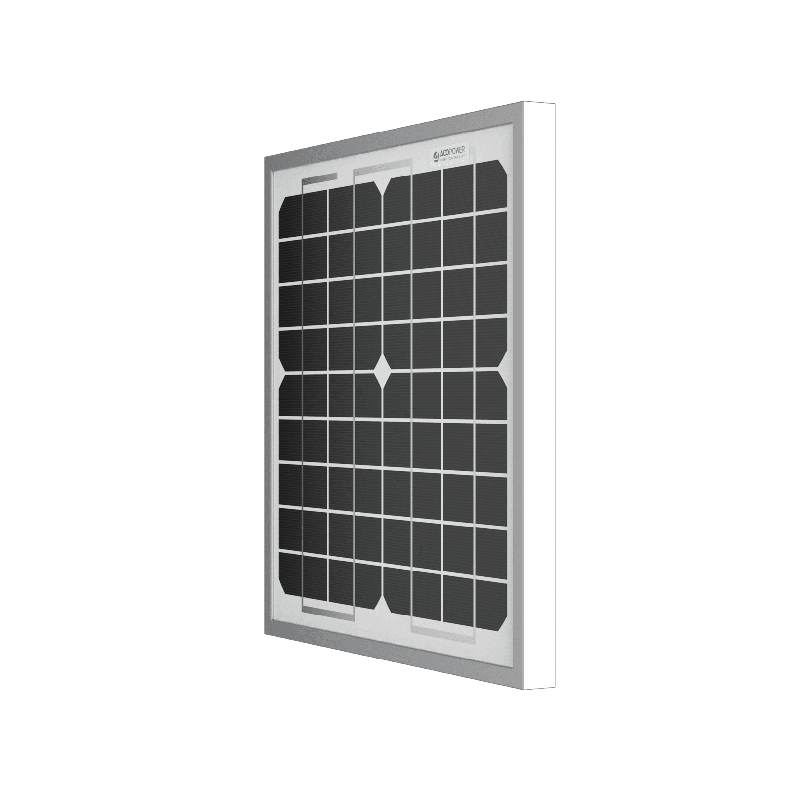 10 Watt 12 Volt Monocrystalline Solar Panel - Skoutley Outdoors LLC
