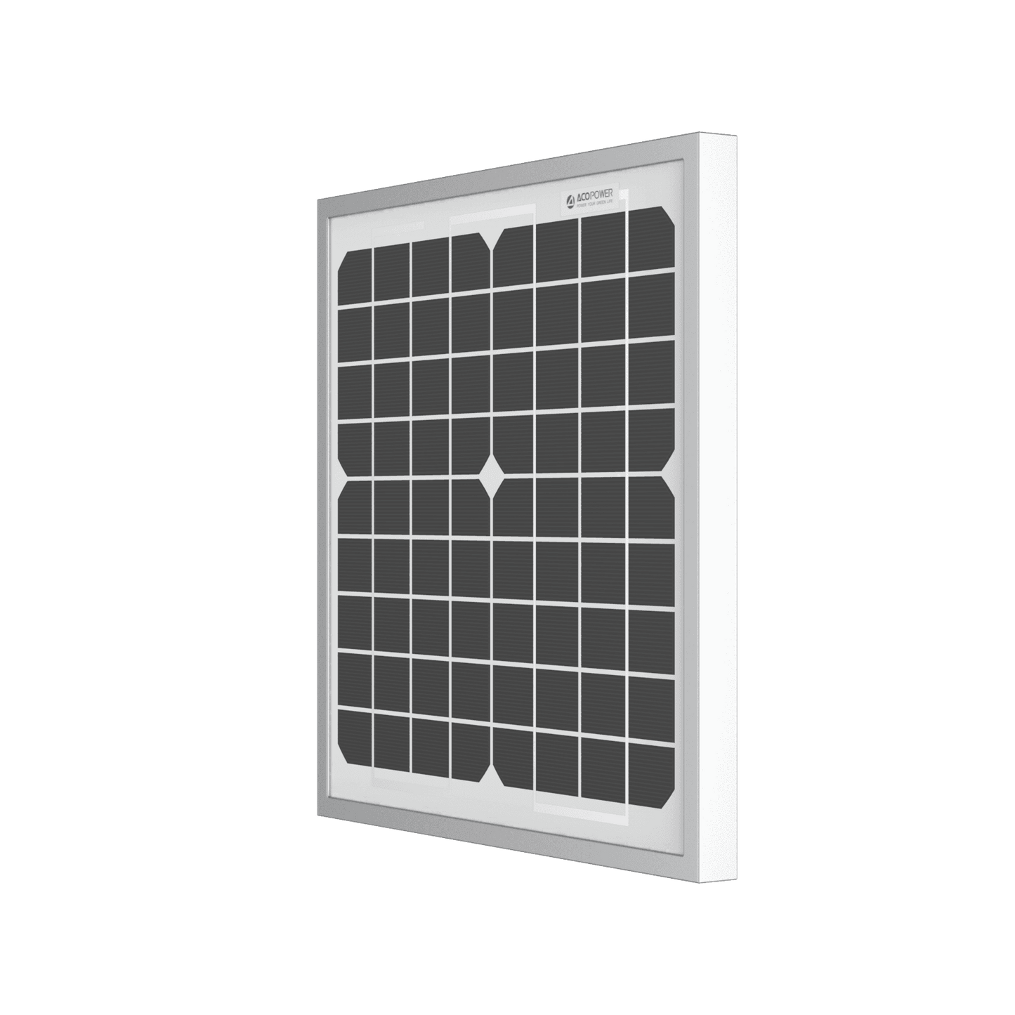 10 Watt 12 Volt Monocrystalline Solar Panel - Skoutley Outdoors LLC