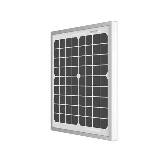 10 Watt 12 Volt Monocrystalline Solar Panel