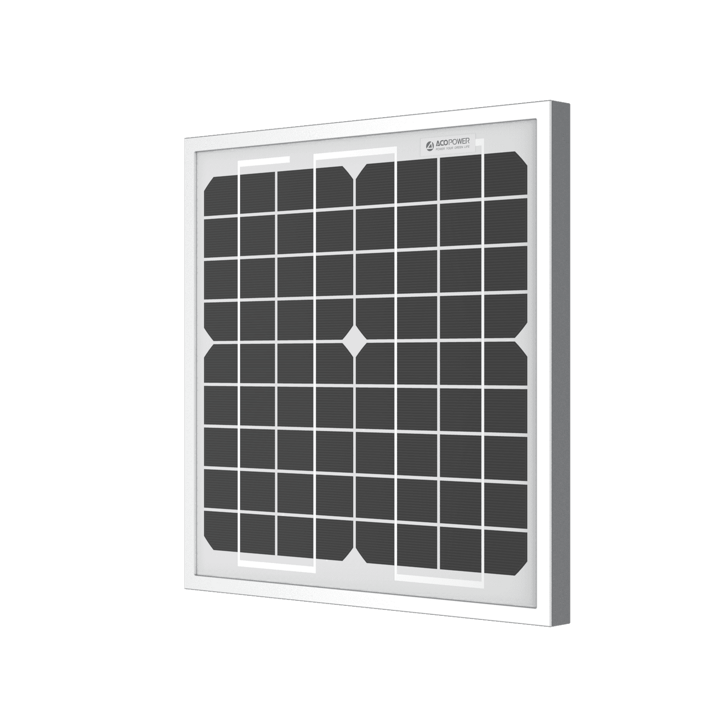 10 Watt 12 Volt Monocrystalline Solar Panel - Skoutley Outdoors LLC