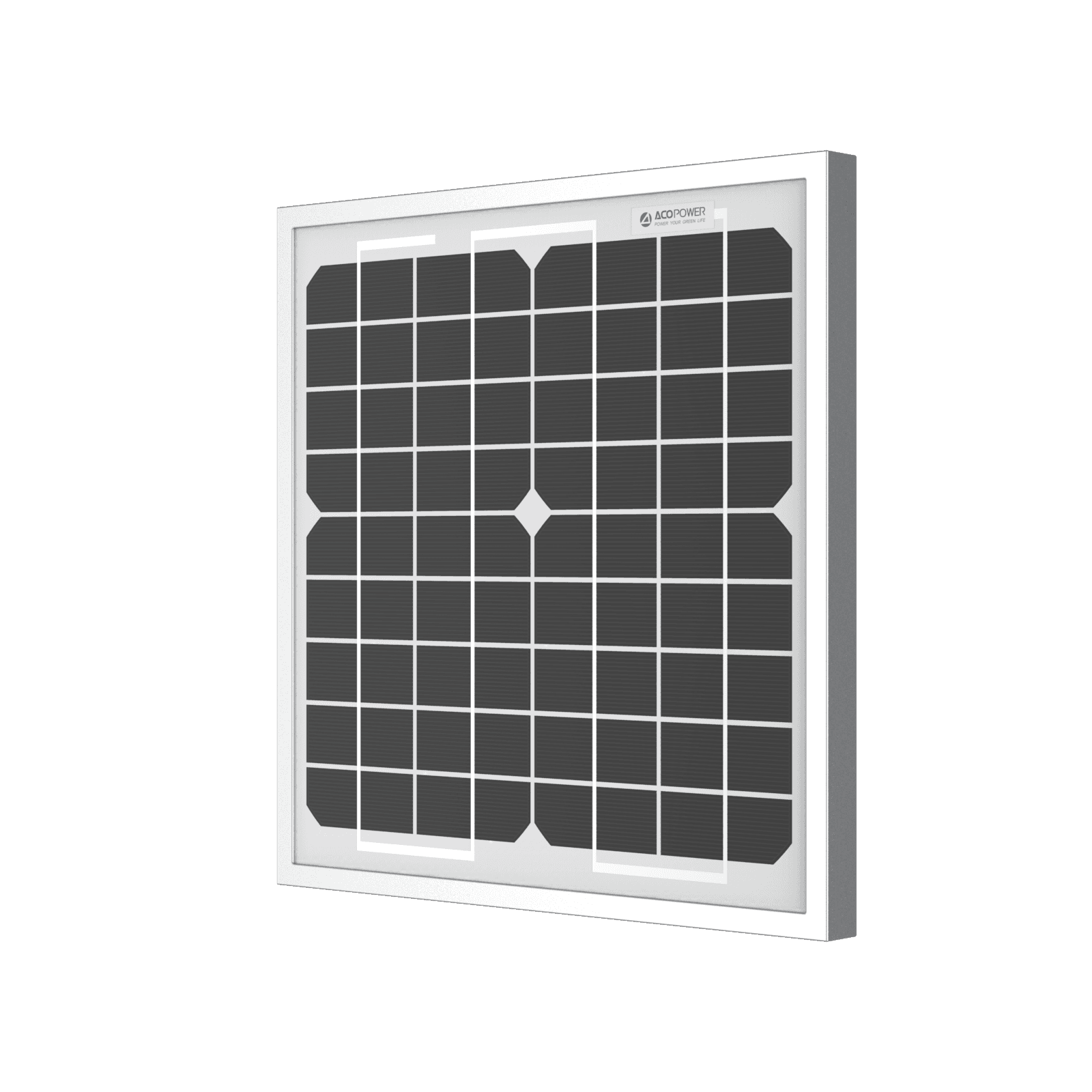 10 Watt 12 Volt Monocrystalline Solar Panel - Skoutley Outdoors LLC