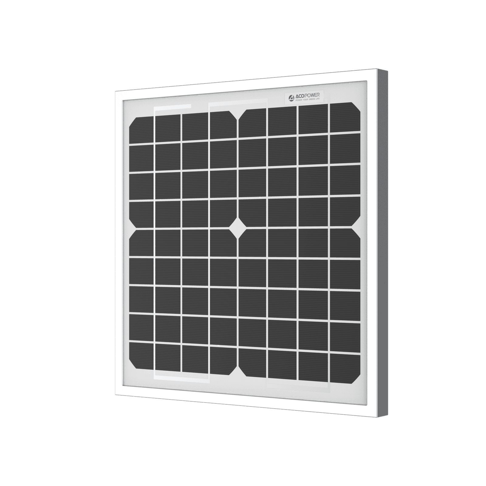 10 Watt 12 Volt Monocrystalline Solar Panel - Skoutley Outdoors LLC