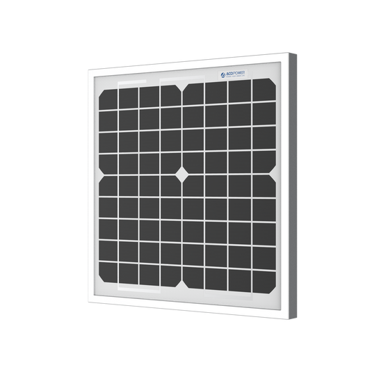 10 Watt 12 Volt Monocrystalline Solar Panel