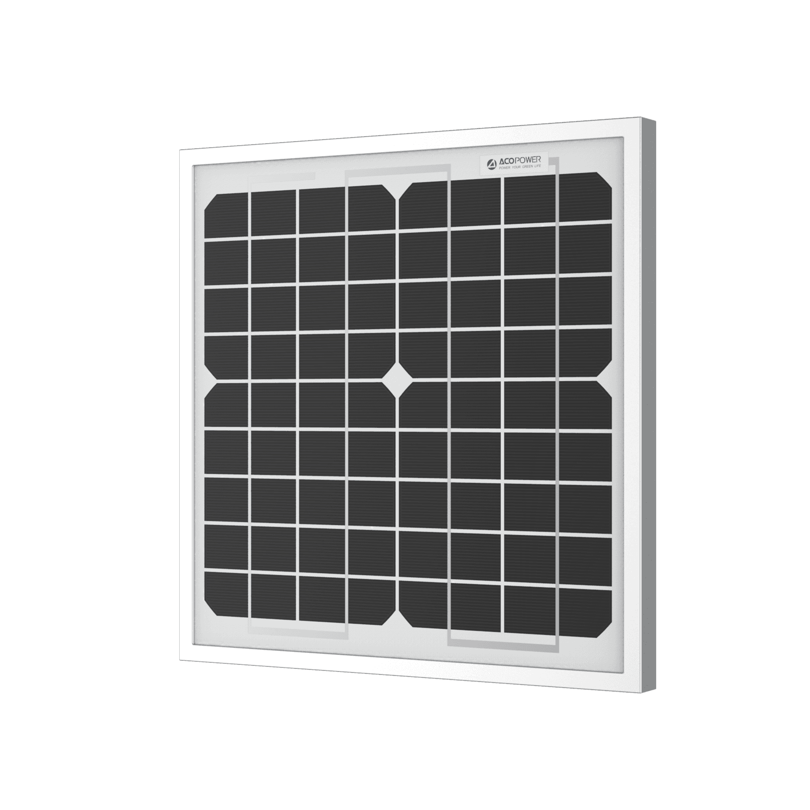 10 Watt 12 Volt Monocrystalline Solar Panel - Skoutley Outdoors LLC