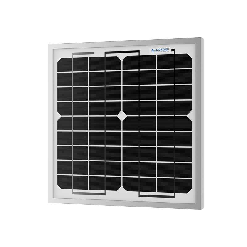 Load image into Gallery viewer, 10 Watt 12 Volt Monocrystalline Solar Panel
