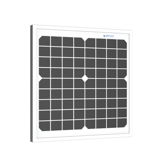 10 Watt 12 Volt Monocrystalline Solar Panel