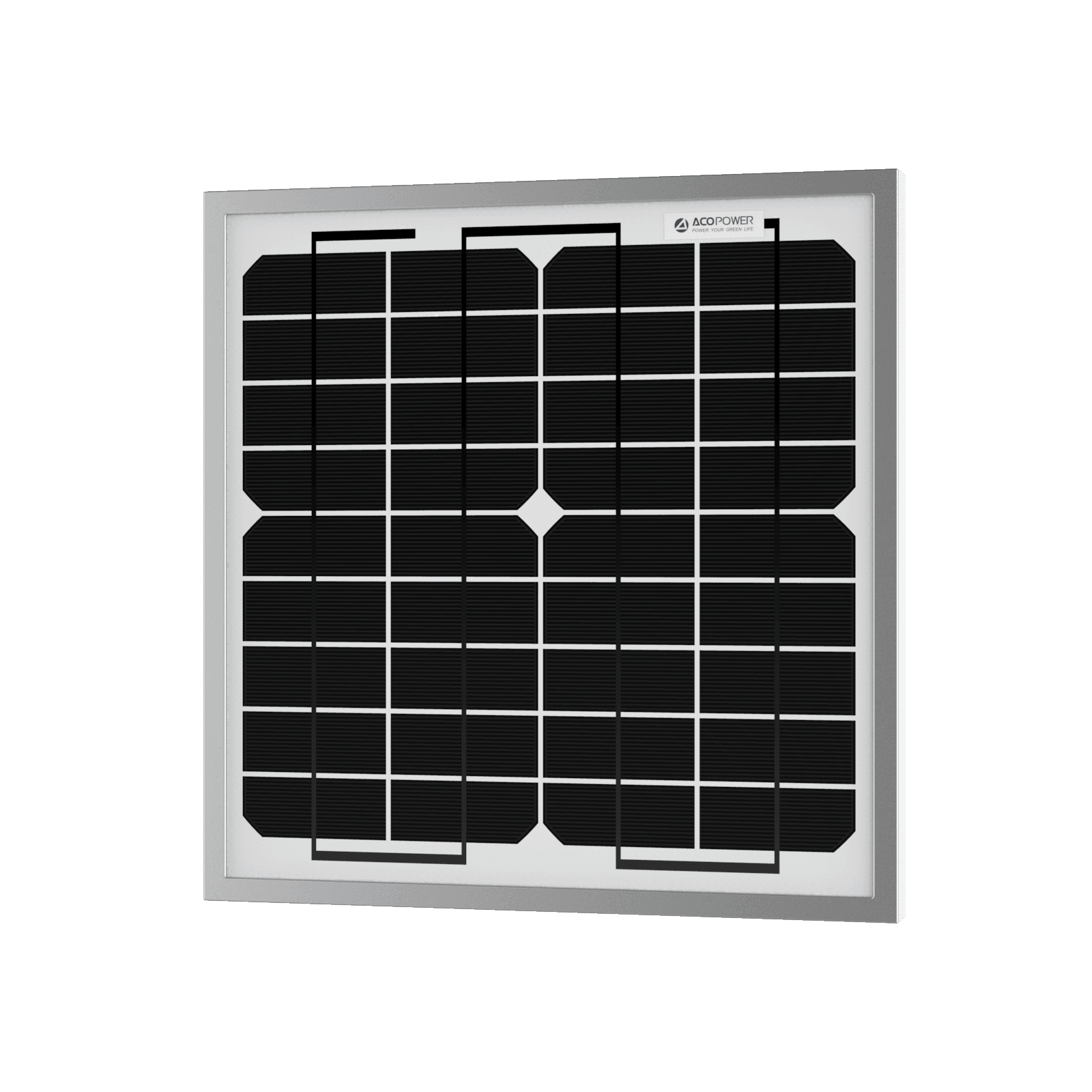 10 Watt 12 Volt Monocrystalline Solar Panel - Skoutley Outdoors LLC