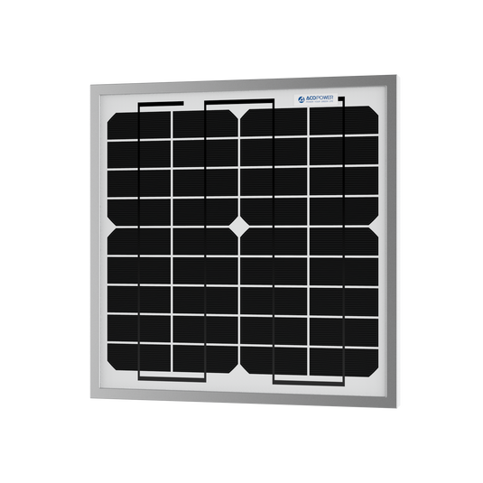 10 Watt 12 Volt Monocrystalline Solar Panel
