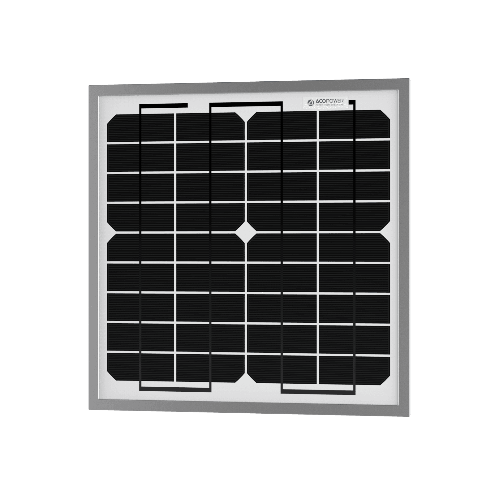10 Watt 12 Volt Monocrystalline Solar Panel - Skoutley Outdoors LLC