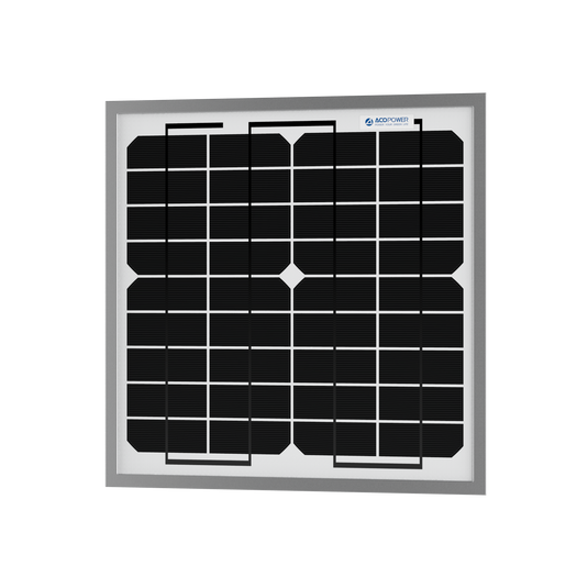 10 Watt 12 Volt Monocrystalline Solar Panel