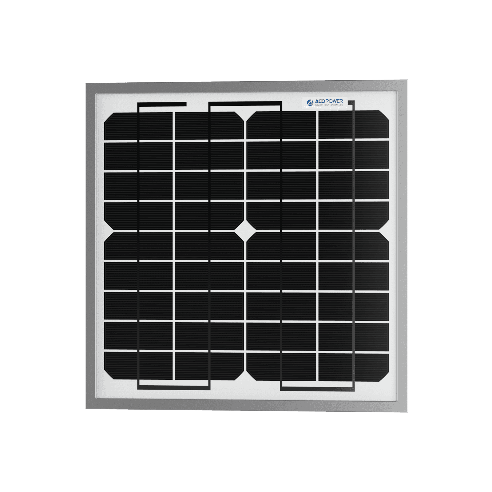 10 Watt 12 Volt Monocrystalline Solar Panel - Skoutley Outdoors LLC
