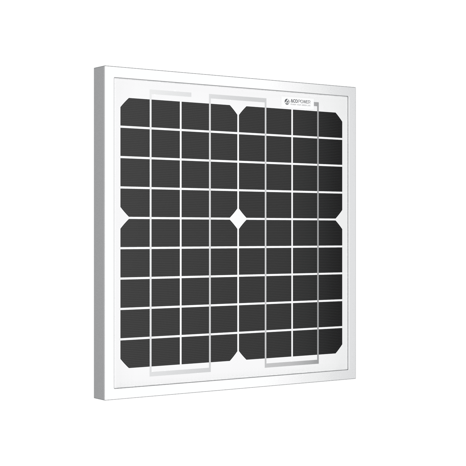 10 Watt 12 Volt Monocrystalline Solar Panel - Skoutley Outdoors LLC
