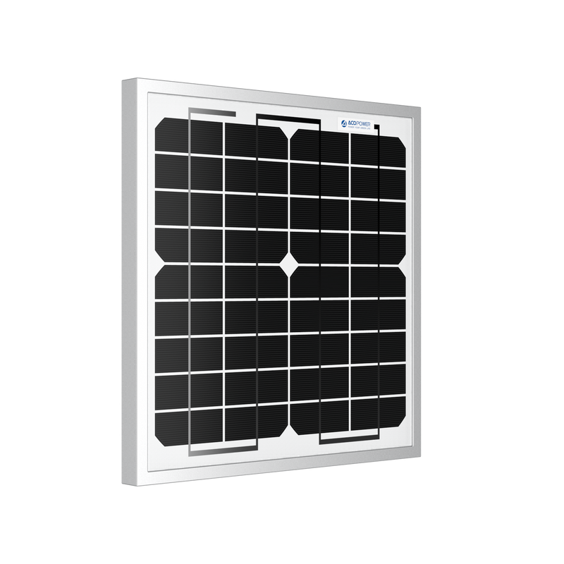 Load image into Gallery viewer, 10 Watt 12 Volt Monocrystalline Solar Panel
