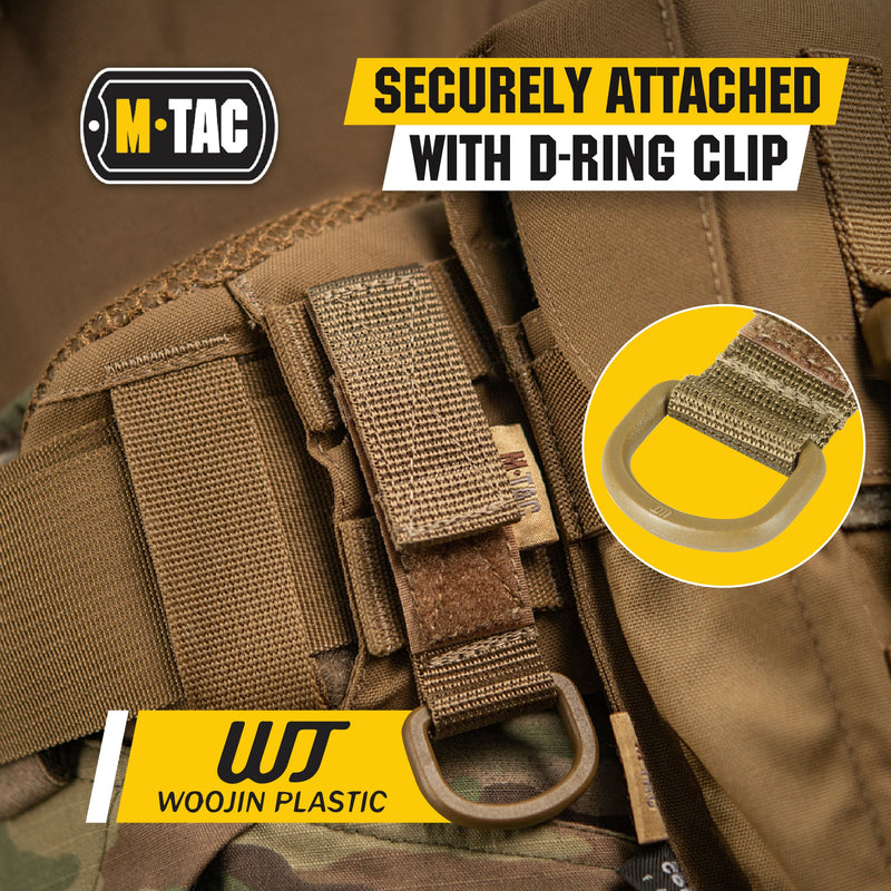 Load image into Gallery viewer, M-Tac Key Holder for Belt with D-Ring Key Clip
