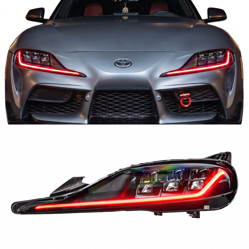Load image into Gallery viewer, Toyota Supra RGBW DRL boards (2020-2024)
