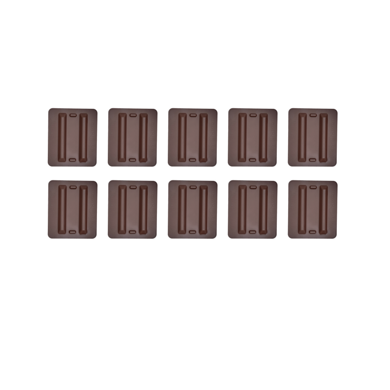 Load image into Gallery viewer, Firewood Rack Support Bases   Black or Brown  Woodhaven
