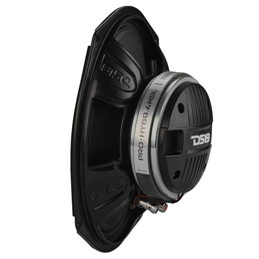 PRO 6x9” Hybrid Slim Loudspeaker with Water-Resistant Cone and Compression Driver Horn | 175W RMS 4-Ohm