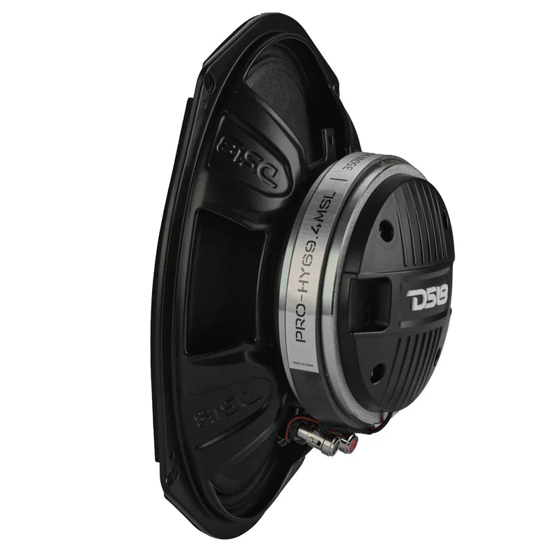 Load image into Gallery viewer, 6x9” Hybrid Motorcycle Speaker Bundle – Slim 2-Way Loudspeakers + Sealed ABS Baffles (Pair) | IP65 Water-Resistant, High Output
