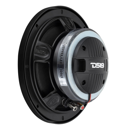PRO 8" Shallow Coaxial Hybrid Mid-Range Loudspeaker with Built-in Driver | 200W RMS 8-Ohm