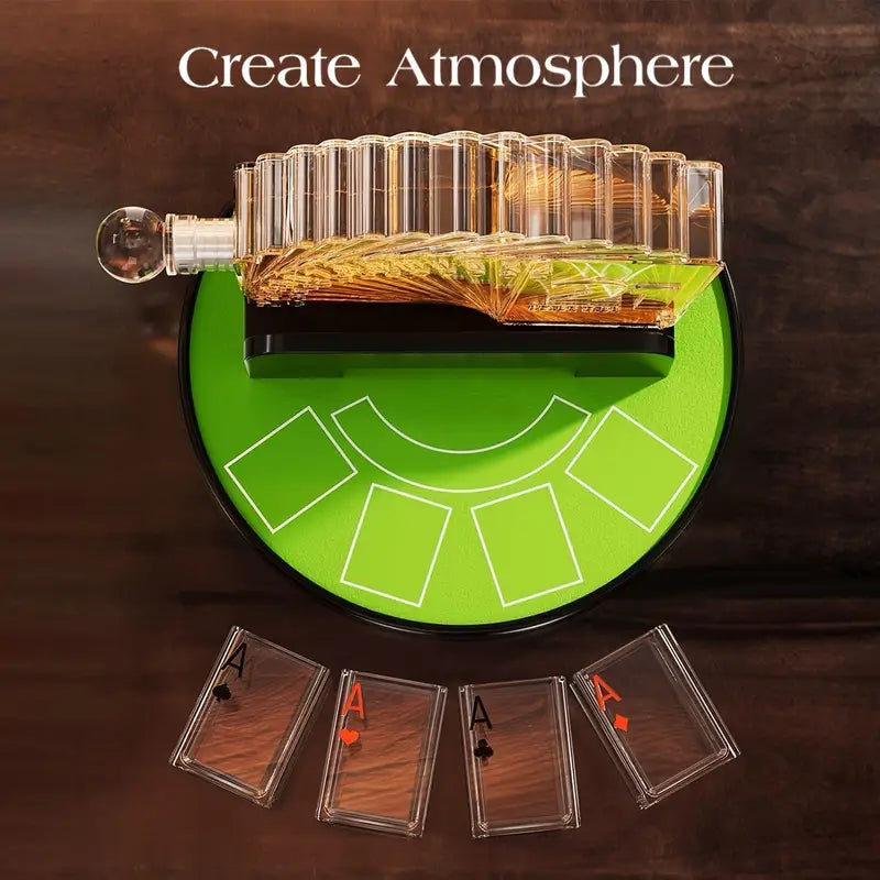 Load image into Gallery viewer, Poker Night Whiskey Decanter Set
