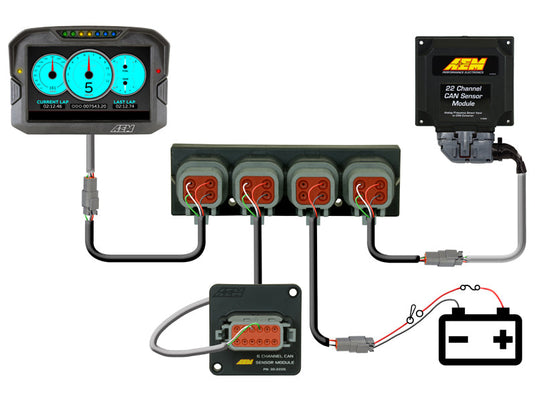 AEM Electronics 4 Port AEMnet CAN Hub