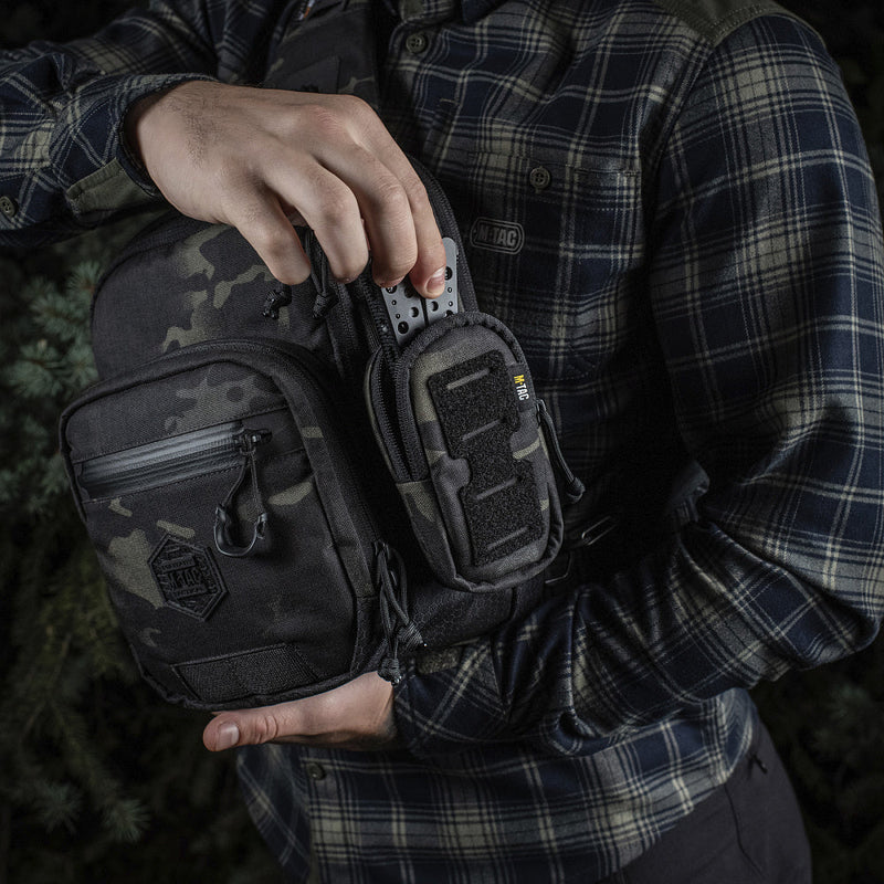 Load image into Gallery viewer, M-Tac Utility Shoulder Pouch Elite Gen.II Multicam/Black
