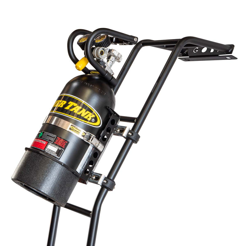 Load image into Gallery viewer, Ladder Cross-Bar Mount for Propane and CO2 Power Tanks
