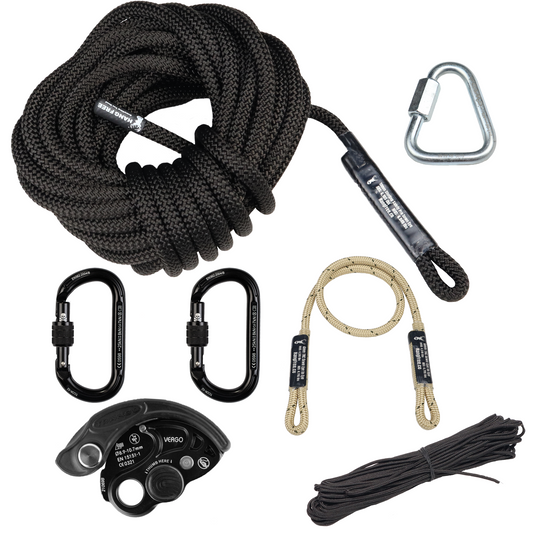10mm BlackOut Deluxe One Stick/Rappel Kit With Trango Vergo
