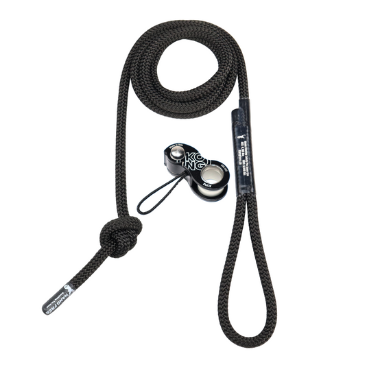 10mm BlackOut Deluxe Sewn Tether & Lineman's Belts