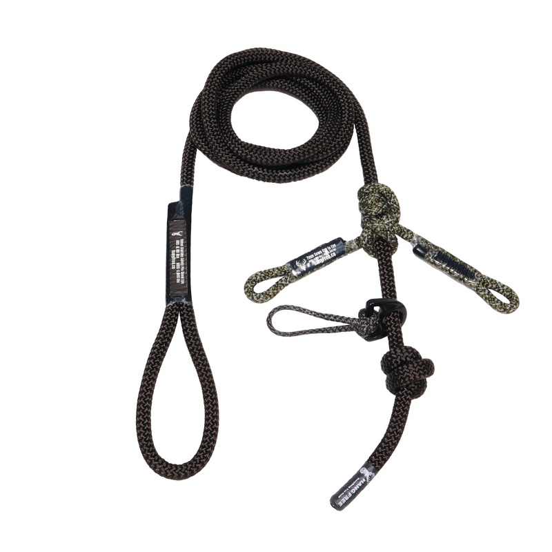 Load image into Gallery viewer, 10mm BlackOut Sewn Tree Tether &amp; Lineman’s Belts
