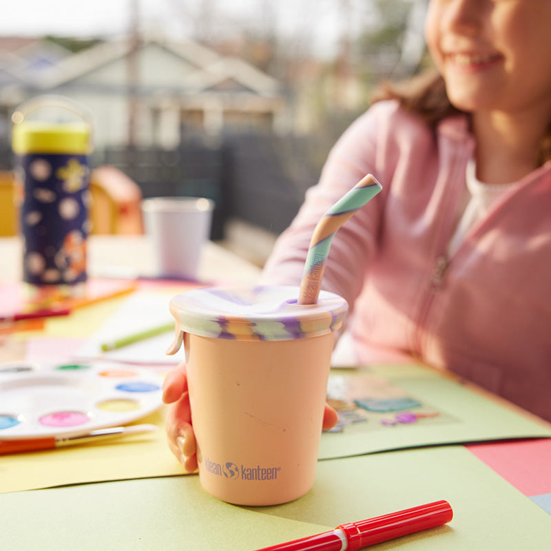 Load image into Gallery viewer, 10oz Kid&#39;s Cup with Straw Lid
