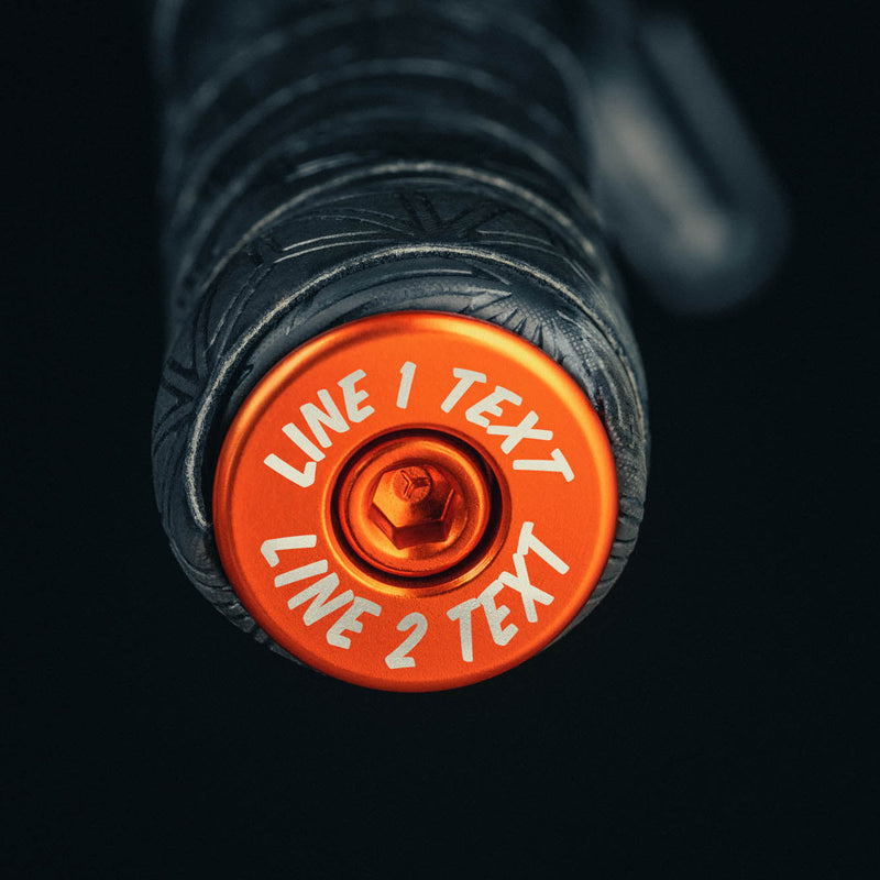 Load image into Gallery viewer, You Say It Best - Custom Text Bicycle Bar End Plugs

