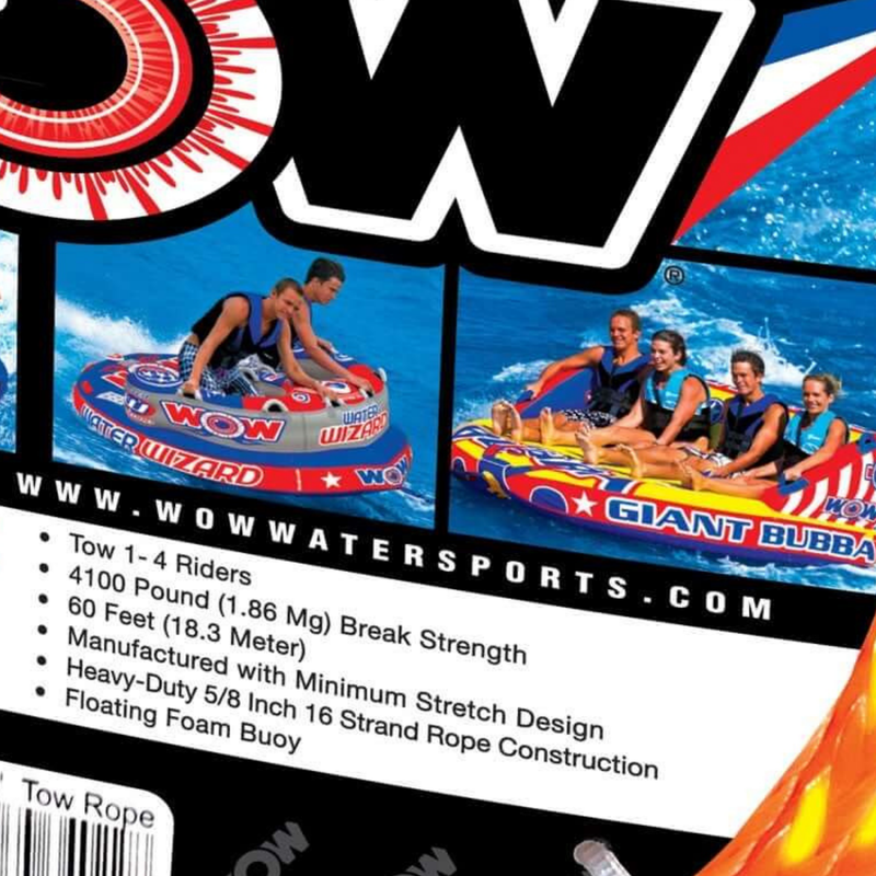 Load image into Gallery viewer, WOW Watersports 4K 60' Tow Rope
