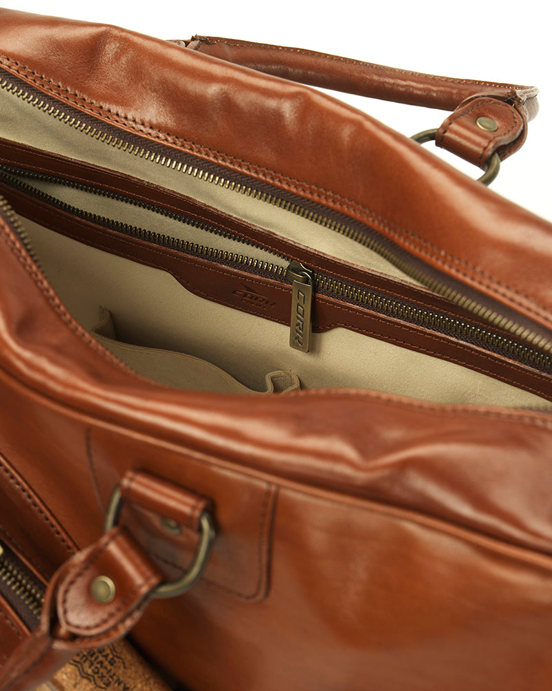 Load image into Gallery viewer, Vintage Leather Handbag Camel
