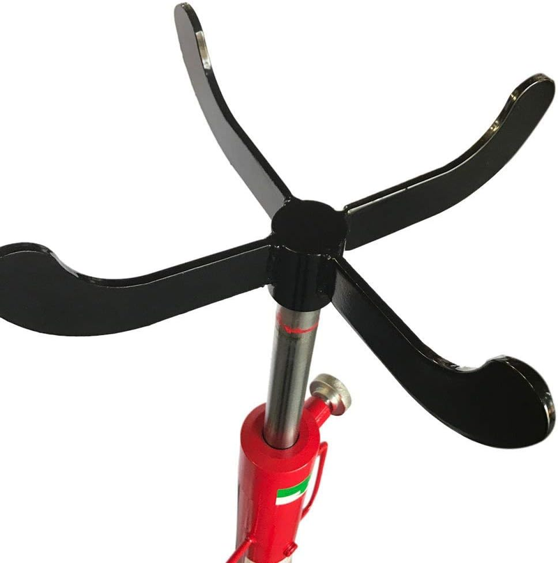 Load image into Gallery viewer, 1100 Lb Capacity Foot-Operated Transmission Jack for Car Compatibility
