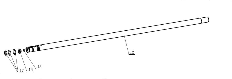 Load image into Gallery viewer, 1100z (Gen 1) .22 Rifled Inner Barrel
