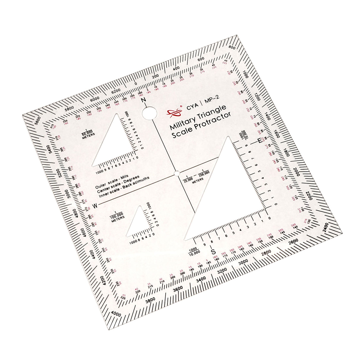 Map Protractor Misalignment Military Map Protractor (GTA 5-2-12) - Coordinate Scale for Map Reading ...