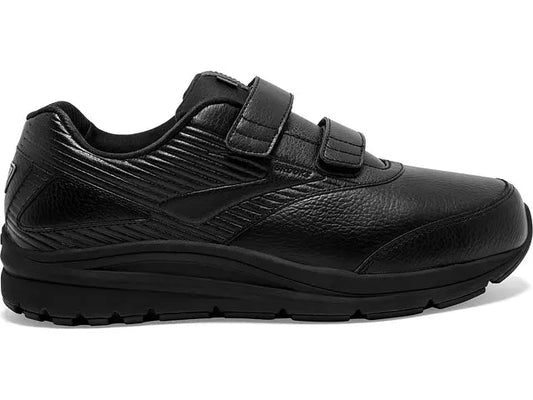 Women's Brooks Addiction Walker V-Strap 2, Black/Black, 7.5 B Medium - Skoutley Outdoors LLC