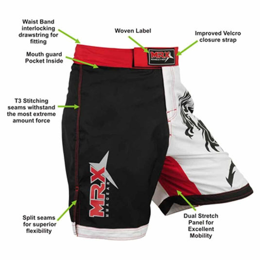 Mma Men's Fighting Shorts Grappling Fight Short 1104