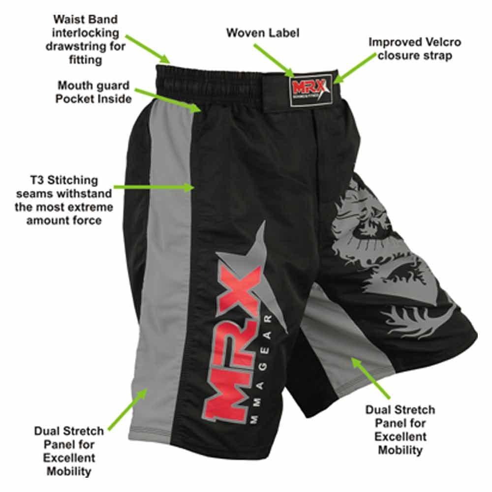MRX Mma Men's Fight Shorts Pro Quality Grappling Short
