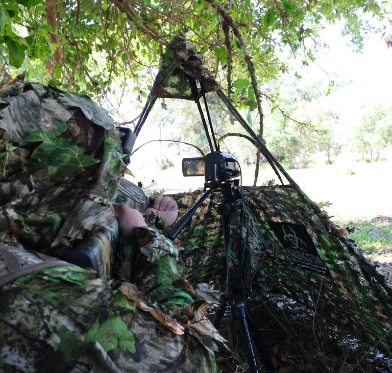 Load image into Gallery viewer, Hunting Blind - Mossy Oak Obsession 3D Leafy
