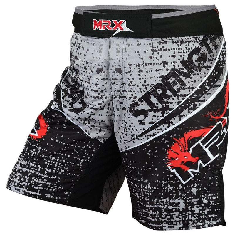 Load image into Gallery viewer, MRX Mma Fighting Shorts Black Hydra-mma-shorts-1116
