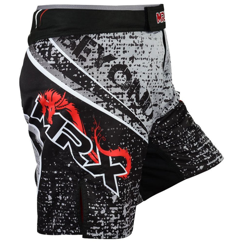 Load image into Gallery viewer, MRX Mma Fighting Shorts Black Hydra-mma-shorts-1116
