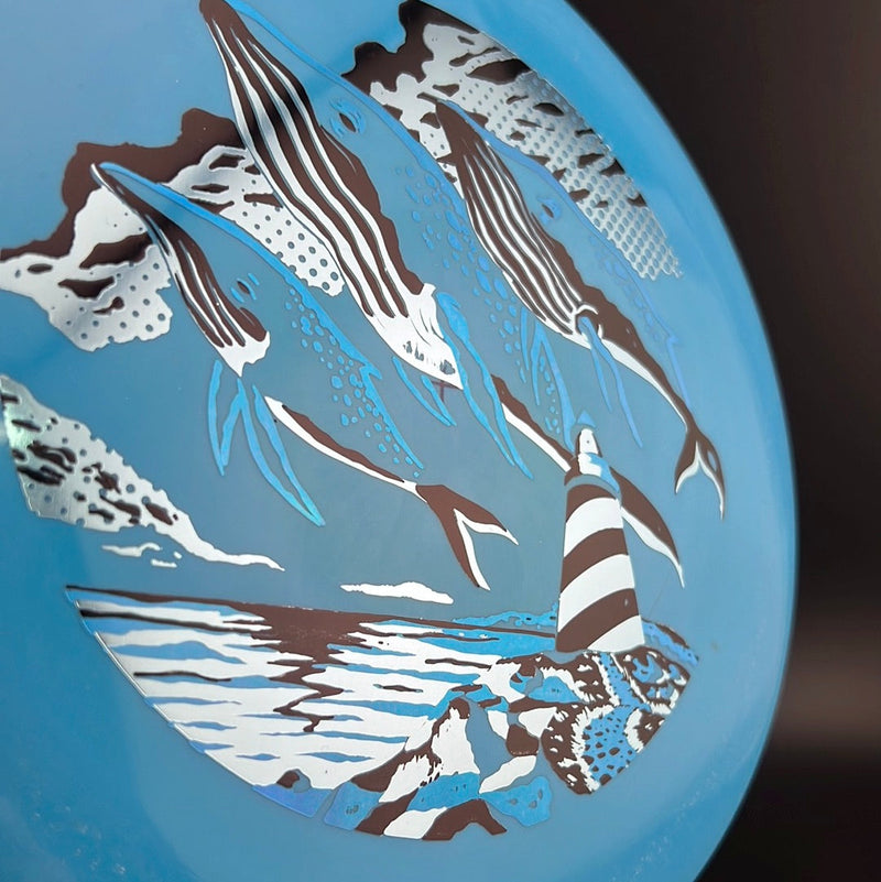 Load image into Gallery viewer, I-Blend Aztec X-Out - Flying Whales Triple Foil
