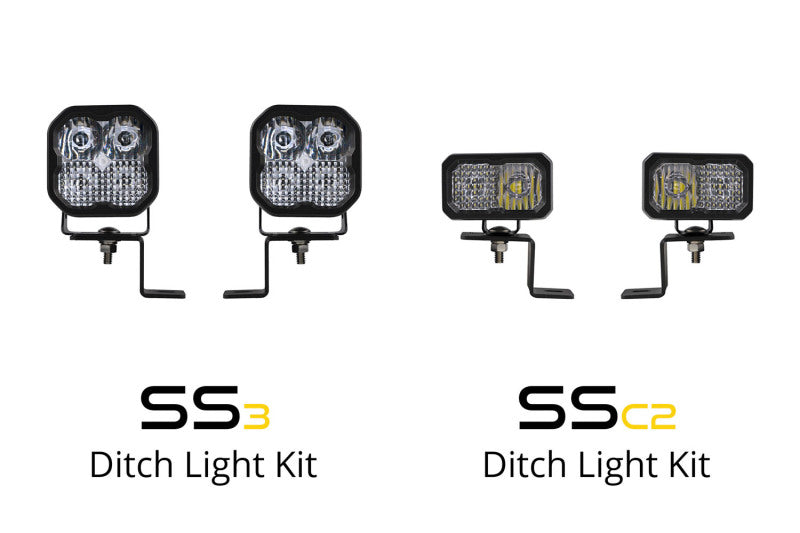 Load image into Gallery viewer, Diode Dynamics 21-22 Ford F-150 SSC2 Stage Series Backlit Ditch Light Kit - Pro White Combo
